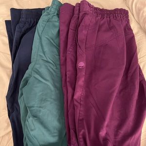 Bundle of size small purple label scrub pants